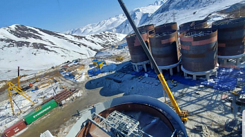 На Кекуре продолжается сборка нашего обогатительного оборудования