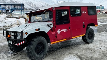 Машина для перевозки людей по горным выработкам